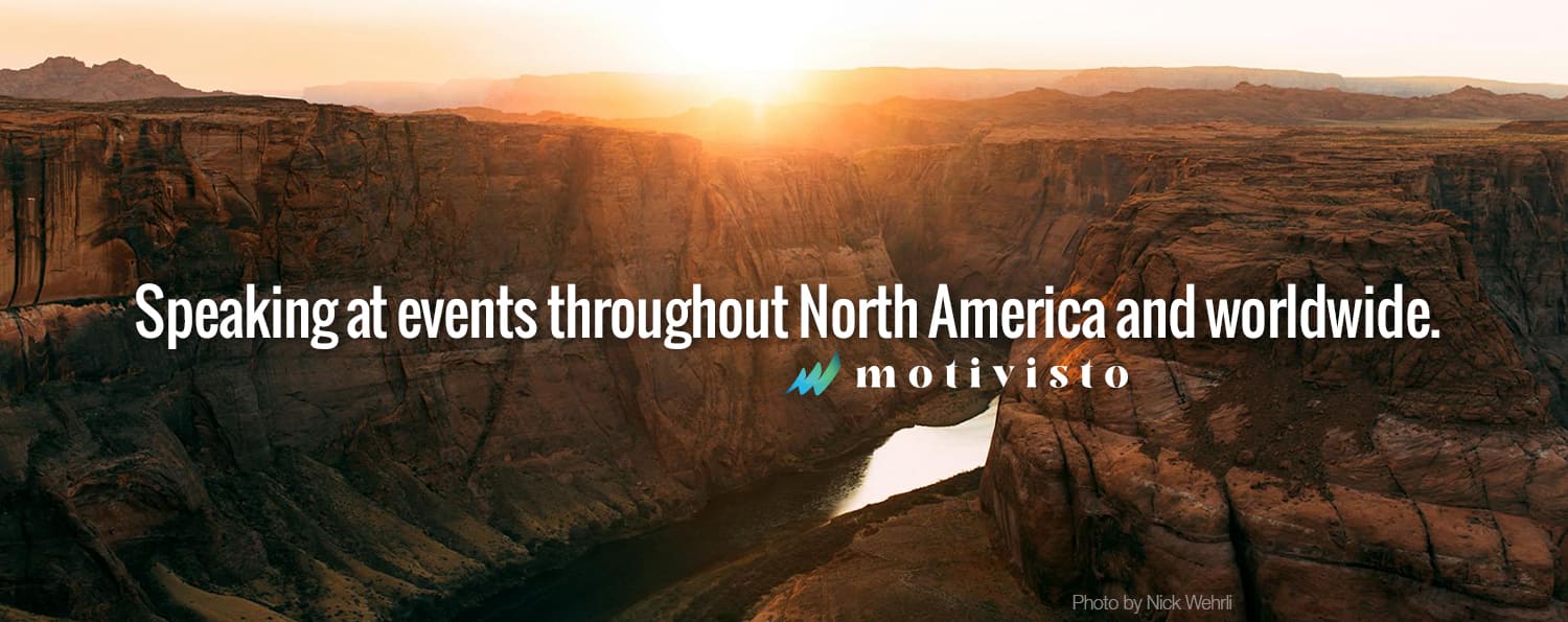 Speaking at Events throughout North America and Worldwide