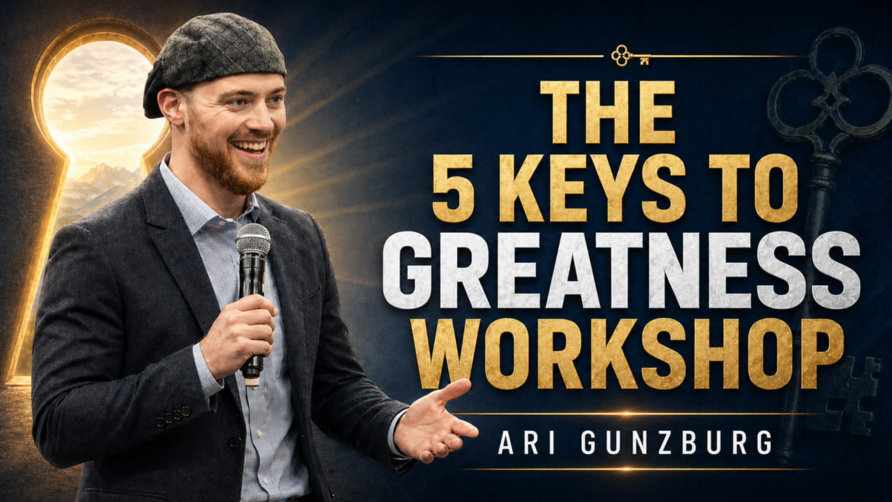 The 5 Keys To Greatness Workshop - Speech and Breakout